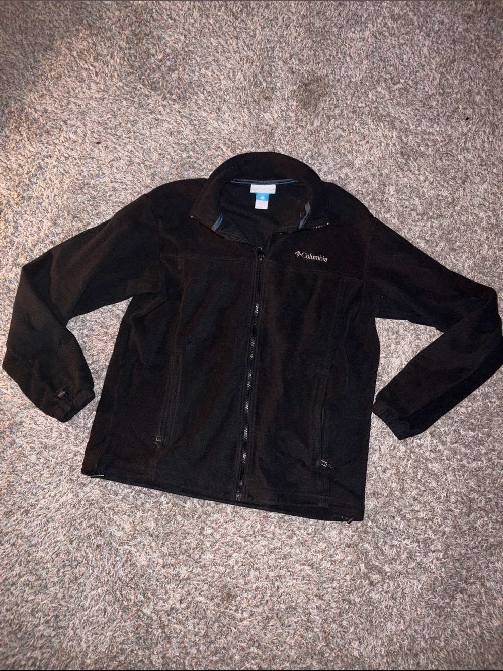 Columbia Black Men's Full-Zip Fleece Jacket